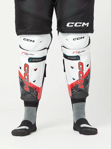 Jambières CCM JetSpeed FT6 Pro Junior 9 Jambières CCM JetSpeed FT6 Pro Junior – Image 7